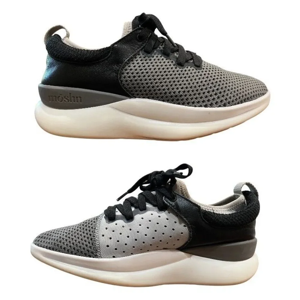 Moshn by Klogs Women's Rhythm Athletic Lace-up Sneakers  US 6.5  Nursing Shoes